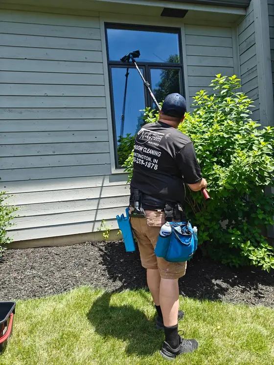 Residential window cleaning in Huntington, IN.